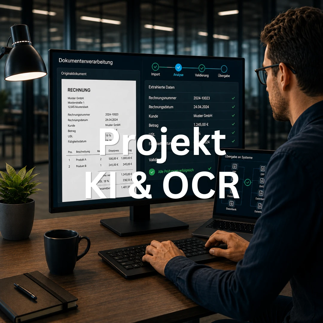 Dokumentenauslesung mit KI und OCR