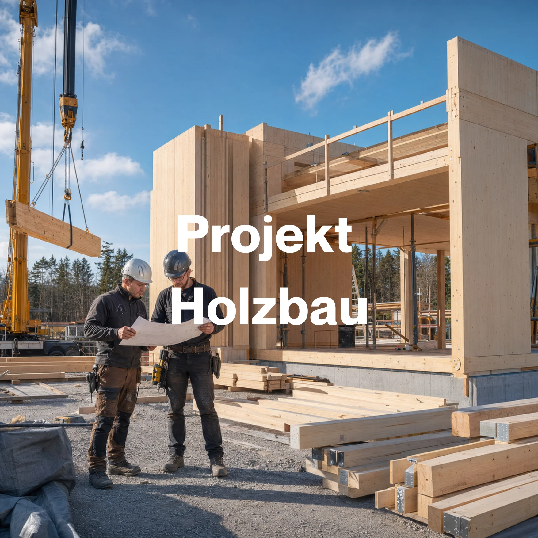 Digitalisierungskonzept für Holzbauunternehmen